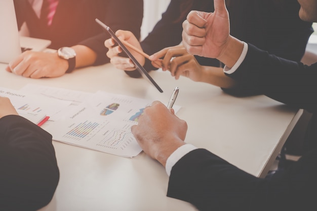 business-team-is-seriously-discussing-meeting-no-face_39408-2015